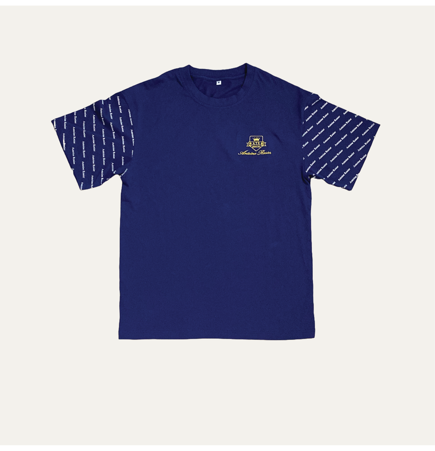T-shirt blanc crème | Aspect raffiné