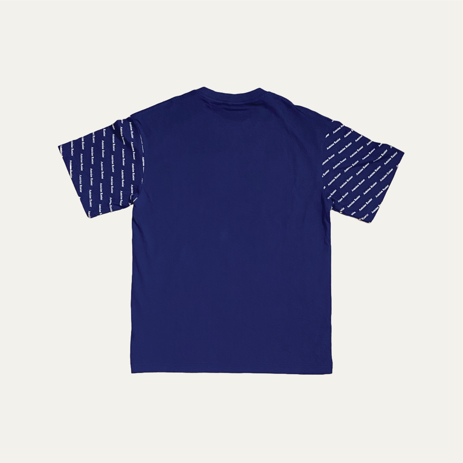 T-shirt blanc crème | Aspect raffiné